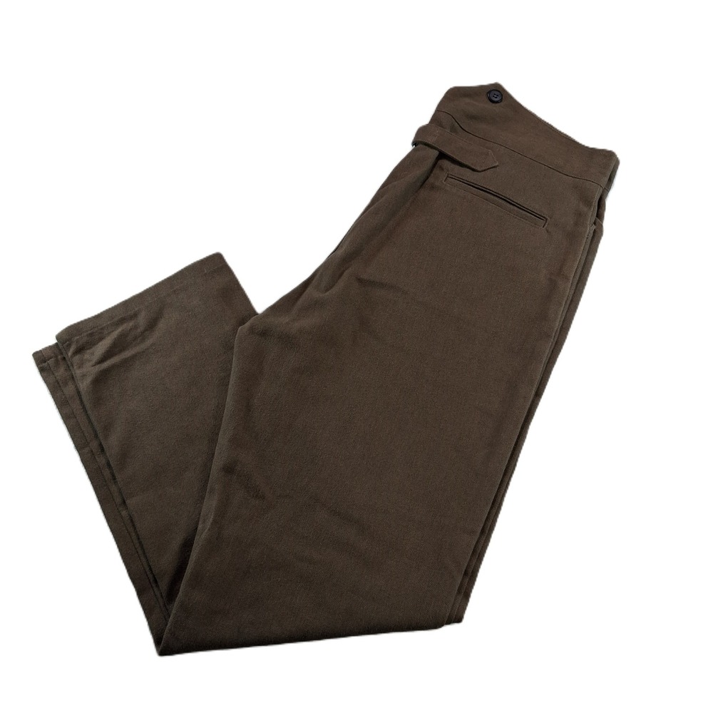 Frontier Classics Trousers 38x30 Brown Victorian Cinch Back Reenactment Pants